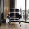 Modern Hotel Home Furniture Armchair Upholstered Chair Leisure Lounge Single Sofa Arm Chair for Living Room