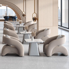 Luxury Leisure Single Sofa Chair Modern Club Small Velvet Fabric Arm Accent Chairs for Living Room