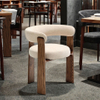 Modern Design Style Dining Chair Contemporary Dining Room Furniture Soft Wooden Chairs for Home Restaurant