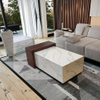 Modern Nordic Design Coffee Table Living Room Furniture Marble Rock Slab Tea Table for Decorative Plinth