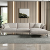 Modern Furniture Settee Leather Lounge Suite and Lobby Fabric Sofa Modular Couch L Shape Sofa Set