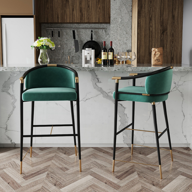 Hot Sales Commercial Bar Stool Kitchen Modern Chair Cafe Counter Stool High Quality Bar Chair