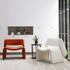 New Design Home Living Room Chair Armchair Hotel Restaurant Sofa Single Velvet Fabric Club Leisure Guest Accent Chair