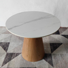 Nordic Light Luxury Round Coffee Table Modern Minimalist Durable Negotiation DiningTable Living Room Furniture Side Table