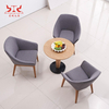Fabric Mid-century Living Room Hotel Armchair Modern Accent Leisure Chair