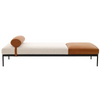 Modern Fabric Leather Outdoor Chaise Bed Massage Bed Living Room Chaise Lounge Apartment Convertible Bedroom Dining Hotel