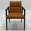 Modern Minimalist Wood Dining Chair Fabric Dining Room Furniture Creative Restaurant Table and Chair