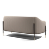 New Design High Grade Metal Leg Sofa Living Room Classic Leisure Chair Home Furniture Velvet Single Three Sofa