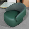 Modern Nordic Living Room Furniture Luxury Club Sofa Arm Chair Armchair Boucle Wide Barrel Velvet Leisure Chairs