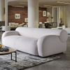 Modern Design Living Room Couch Furniture Hotel Apartment Leisure Low Armrest Velvet Fabric Sectional Sofa