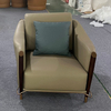 Italian Minimalist Microfiber Fabric Leather Sofa Set Reclining Couch for Home or Hotel Use for Apartment or Villa