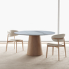 Modern Simple Solid Wood Round Dining Table Set Small Kitchen Table with Chairs for Living Room or Bedroom Furniture