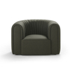 New Modern Light Luxury Style Velvet Fabric One-seater Sofa for Living Room Furniture