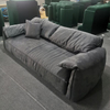 Wholesale Factory Supplier Modern Style Quality Soft Sanded Velvet Fabric Sofa Sets for Living Room Indoor Three Seats Sofa