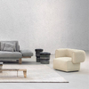 Italian Luxury Design Furniture Post Modern Couch Hotel Living Room Sofa Set Fabric Leather Sectional Upholstered Sofa Set