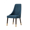 Modern Luxury Wooden Dining Room Chairs Hotel Restaurant Coffee House Leather Negotiation Chair
