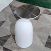 Modern Designer round Side Table Multi-Color Options for Home Furniture-Made of Metal
