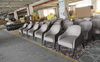 Modern Simple Leather Sofa and Chair Hotel Leisure Area Villa Living Room Leisure Solid Wood Armchair