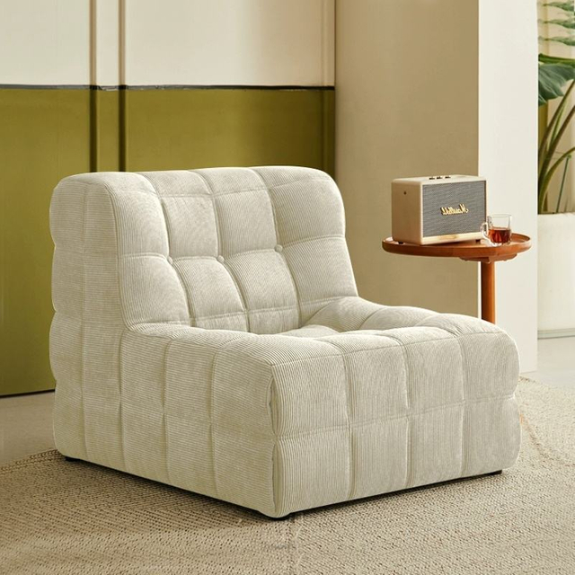 Moderne nordique luxe design chaise de sol salon chambre simple paresseux canap&eacute; salon film tissu canap&eacute; chaise