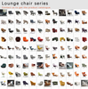 Light Luxury Single Sofa Hotel Living Room Bedroom Single Chair Modern Designer Velvet Fabric Lounge Armchair