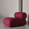 Modern Minimalist Designer Casual Lazy Chair Velvet Fabric Living Room Furniture Small Household Low Arm Single Sofa