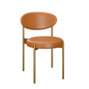 Modern Style Simple Dining Chair Metal Stainless Steel Velvet Fabric Restaurant Coffee Shop Can Stack Dining Chairs