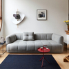 Factory OEM Customization of Modern Simple Velvet Fabric Pull Point Couch Hotel Lobby Living Room Sofa