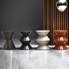Home Modern Furniture Furnishings Fiberglass Nordic Luxury Funnel Design Side Table Bedroom