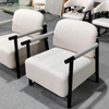 New Modern Style Living Room Furniture Set Fabric Upholstered Solid Wood Accent Lounge Sofas Leisure Chairs