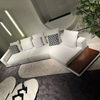 Light Luxury Italian Minimalist Horizon Cotton Linen Fabric Living Room Furniture Household Couch Sofas Sectionals Sofa Set