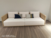Hot Selling Good Quality Popular Product 3 Seat Leather Sofa Set High Quality Living Room Leather Sofa