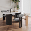 Nordic ASH Solid Wood Dining Chair Furniture Hotel Restaurant Backrest Chair Natural Color Single Dining Chair