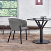 Modern Restaurant Furniture Chair Dinning Room Velvet Luxury Fabric Dining Lounge Chair for Hotel