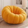 Modern Flower Design Bed Chairs Lounge Seat Bean Beautiful High Quality Living Room Bag Chair Adult Teddy Velvet Lazy Sofa
