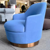 Modern Living Room Furniture Velvet Fabric Three Seater Sofa Set Designs Hotel Sofa Customized