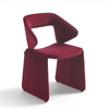 Modern Dining Room Chairs Velvet Elegant Leisure Single Sofa Chair for Coffee Shop or Hotel Negotiation Chair