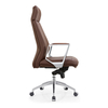 Factory Direct PU Leather High Back Metal Frame Revolving Office Chair