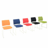 Modern Office Furniture Metal Fabric Stacking Plastic Chair Rental Visitor Waiting Conference Chair