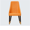 Modern Luxury Wooden Dining Room Chairs Hotel Restaurant Coffee House Leather Negotiation Chair