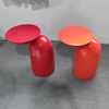 Modern Designer round Side Table Multi-Color Options for Home Furniture-Made of Metal