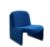 Minimalist Style Customized Furniture Italian Leisure Chair Velvet Fabric Single Sofa Chair