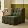 Modern Nordic Luxury Designer Floor Chair Living Room Bedroom Single Lazy Sofa Lounge Movie Fabric Sofa Chair