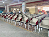 Factory Wholesale Nordic Modern Dining Chair Set with Solid Wooden Legs Leather Restaurant Chair