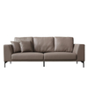 Modern High-quality Living Room Sofa Leather Business Office Reception Sofa Single and Triple Sofa