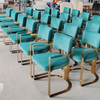 Wholesale Gold Luxury Nordic Cheap Indoor Home Furniture Room Restaurant Dinning Leather Velvet Modern Dining Chair