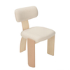 Italian Design Luxury Dining Chair Leather Art Restaurant Chair Home Villa Kitchen Chair