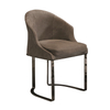 Luxury Stainless Steel Dining Chair Velvet PU Leather Upholster Restaurant Chair for Home Hotel