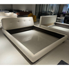 Italian Designer Modern Apartment Hotel Resort Bedroom Furniture Queen King Size Upholstered Fabric Bed Frame Double Beds