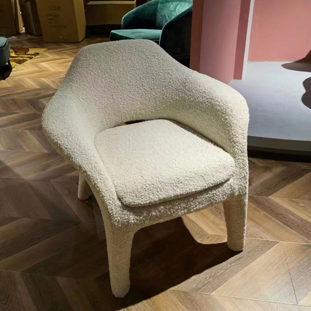 Nordic Modern Creative Fashion Cloth Art Special-shaped Leisure Chair Lazy Chair Sofa Chair Living Room Villa Model Room