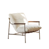 Modern Minimalist Design Stainless Steel Velvet Fabric Sofa Chair Living Room Down Comfortable Lazy Lounge Accent Chair